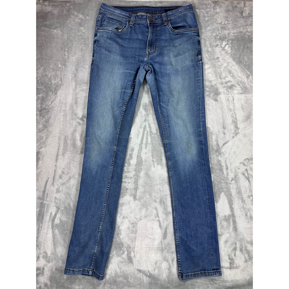 The Perfect Jean NYC Mens Skinny Fit Blue Denim Jeans 30x34 JU9T2NAMR